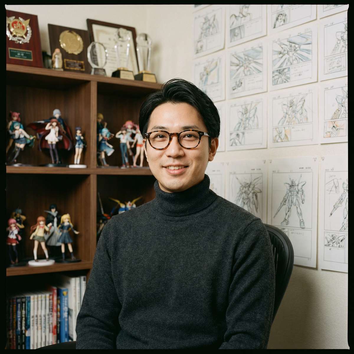 抖荫短视频动漫导演陈导